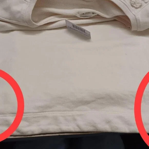 By Anthropologie Crochet Appliqué Pullover Top Oversized Cotton Lace S 272128 Blouses